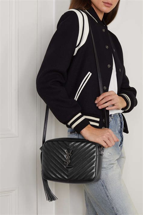 dark natural ysl bag|LOU camera bag in quilted leather .